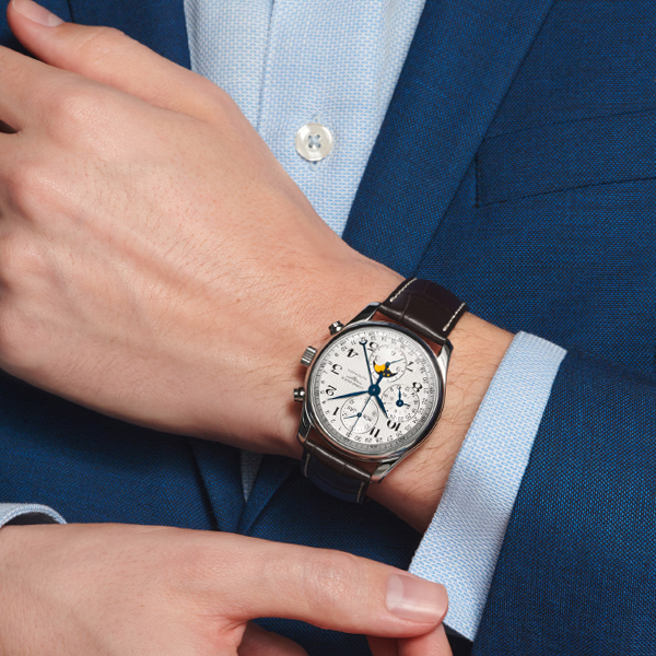 Longines Master Collection Chrono Moonphase Longine | Gioielleria Caruso Napoli