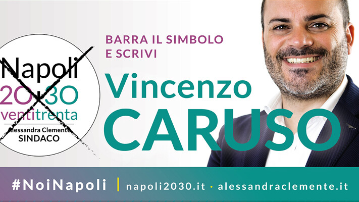 Vincenzo Caruso Napoli Elezioni 2021
