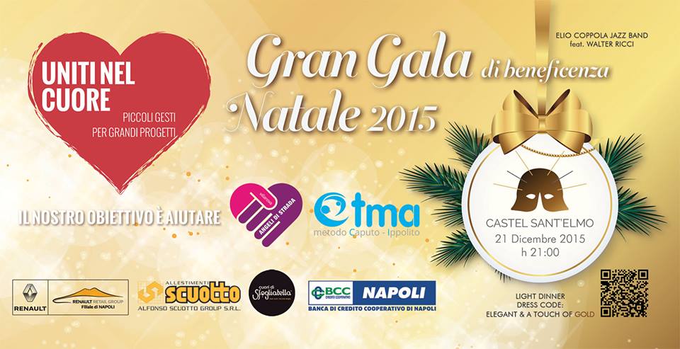 Gran Gala di Natale Uniti nel Cuore Gioielleria Caruso Napoli