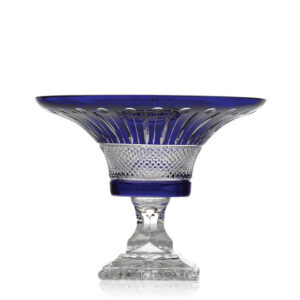 Alzata in Cristallo Blu Tsars Collection – F2400 | Gioielleria Caruso Napoli