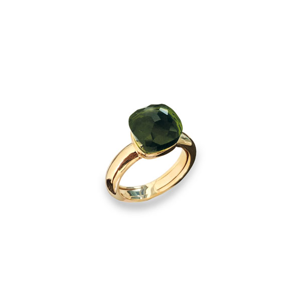 Anello Labrioro Eden con Peridote | Gioielleria Caruso Napoli