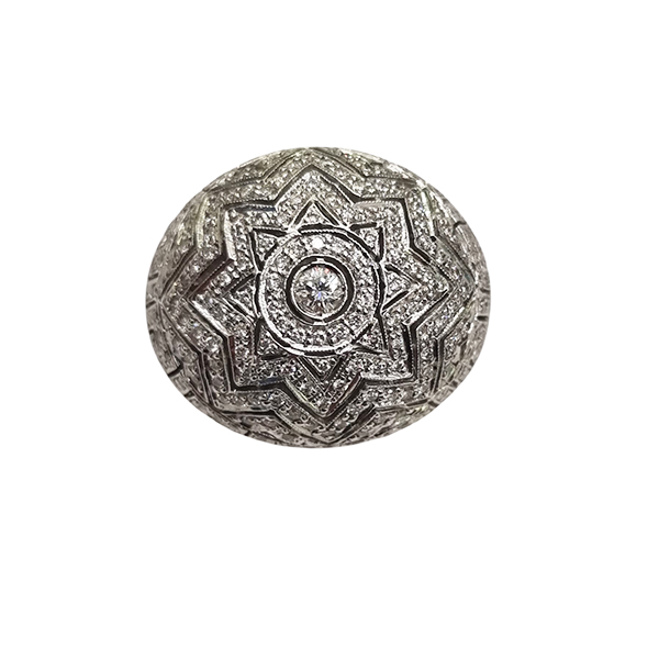 Anello Collezione Caruso con diamanti | Gioielleria Caruso Napoli