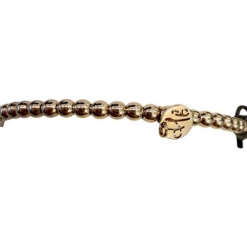 Bracciale elasticizzato Hulchi Belluni Tresore in oro | Gioielleria Caruso Napoli