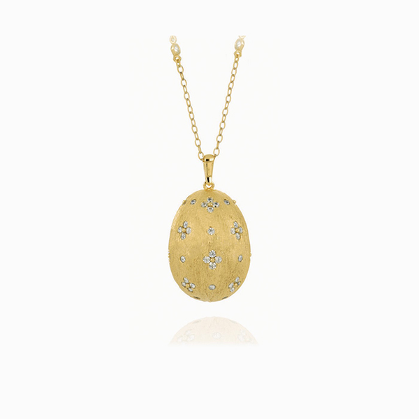 Ciondolo Ovetto gold Ekaterina | Gioielleria Caruso Napoli